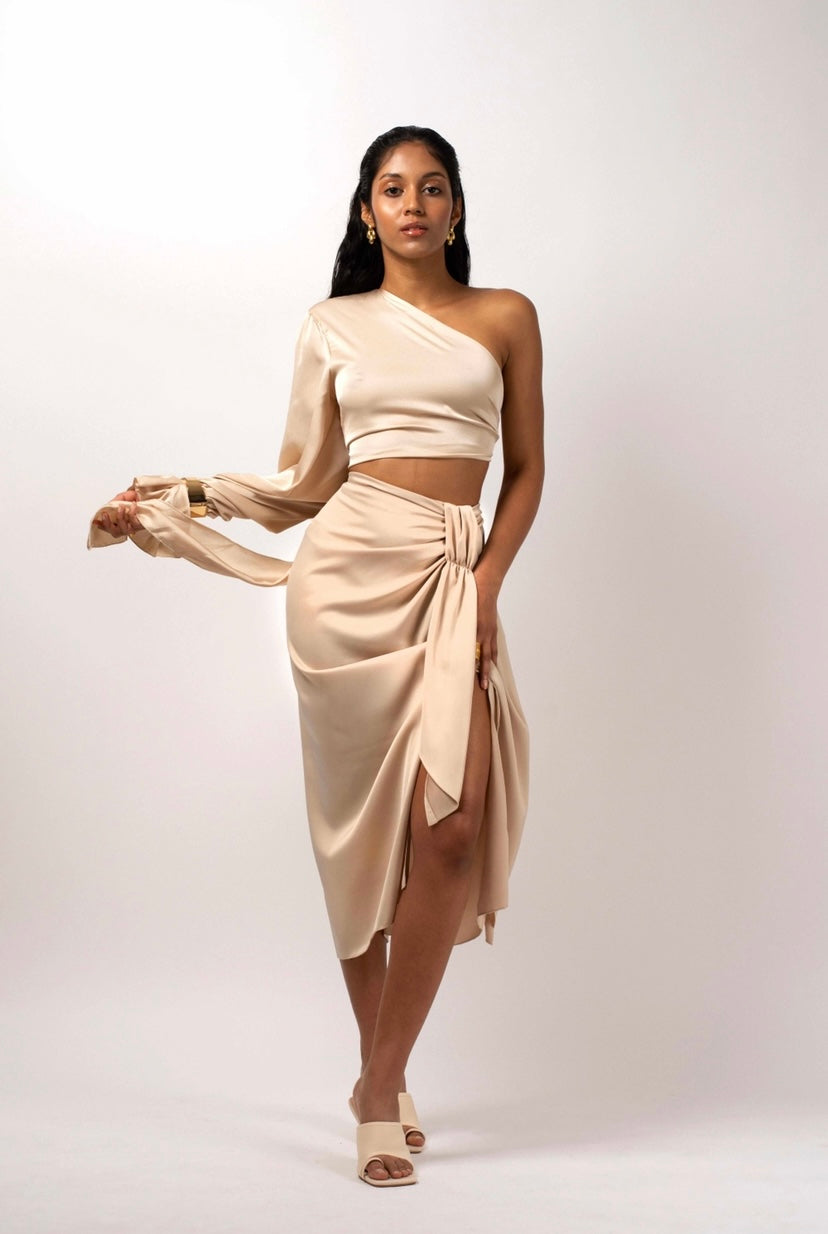 "TILDA" knot skirt