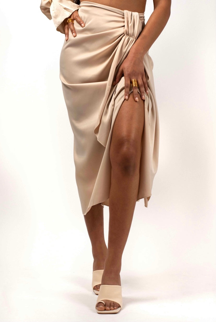 "TILDA" knot skirt