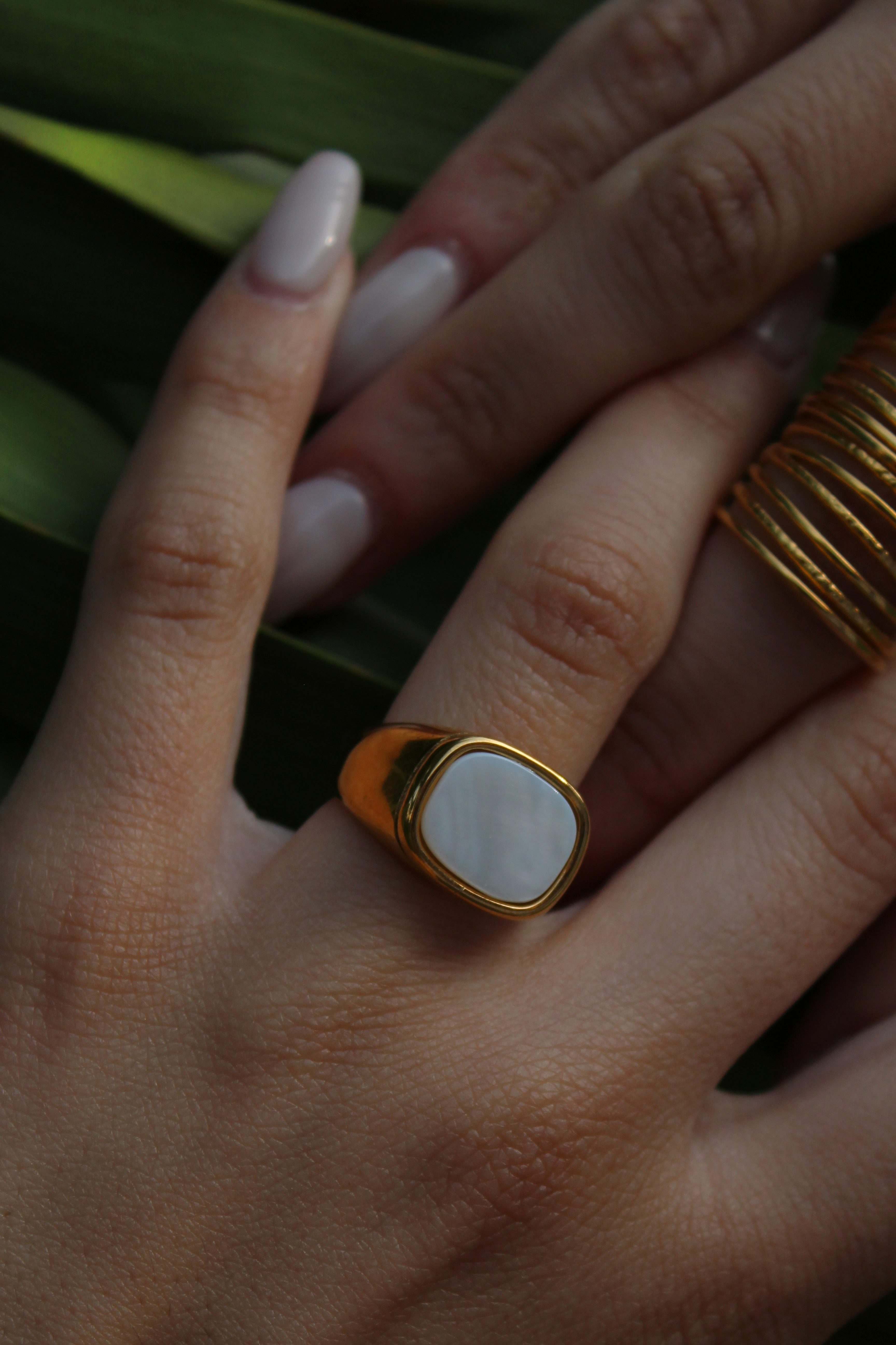 "MAREA" ring gold